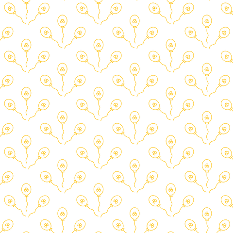 seamless yellow balloon pattern on transparent background for design - Download Free Stock Videos Pikwizard.com