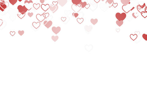 floating hearts with copy space on transparent background - Download Free Stock Videos Pikwizard.com