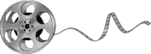 Vintage Film Reel on Transparent Background with Unspooling Film Strip - Download Free Stock Videos Pikwizard.com