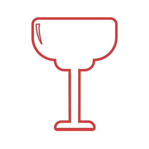 Red Wine Glass Icon on Transparent Background for Party Design - Download Free Stock Videos Pikwizard.com