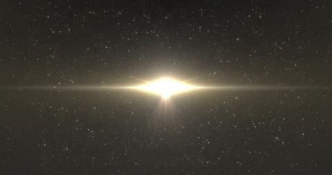 Glowing Cosmic Light in Endless Star Field - Download Free Stock Images Pikwizard.com
