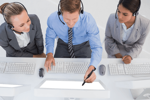 Diverse Business Team Collaborating with Digital Technology Transparent Background - Download Free Stock Videos Pikwizard.com