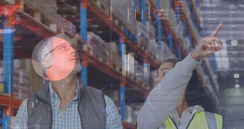 Digital Transformation in Warehouse Operations with Data Overlay