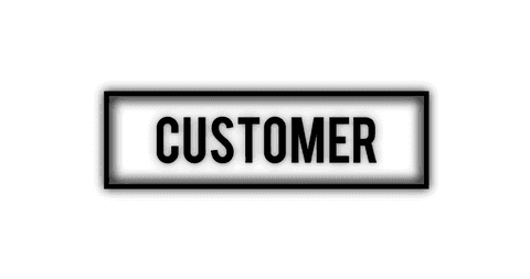creative customer text style on transparent background - Download Free Stock Videos Pikwizard.com