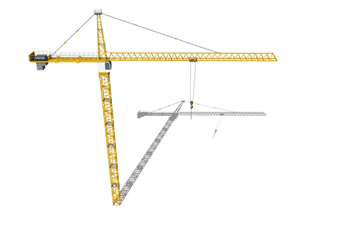 Transparent Studio Display of Crucial Construction Crane Parts - Download Free Stock Videos Pikwizard.com
