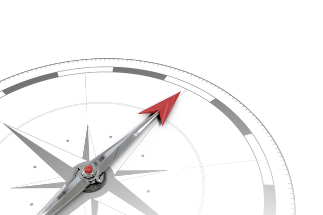 Digital Transparent Compass Illustration with Red Pointer. - Download Free Stock Videos Pikwizard.com