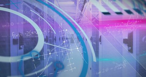 Futuristic Data Processing in Virtual Reality Environment - Download Free Stock Images Pikwizard.com