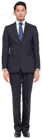 Transparent Stern Businessman Staring Confidently - Download Free Stock Videos Pikwizard.com