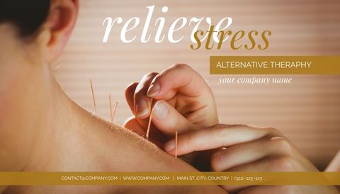 Acupuncture therapy for stress relief and relaxation