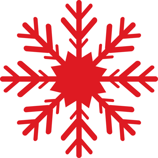 Red Snowflake Design Transparent Background - Download Free Stock Videos Pikwizard.com