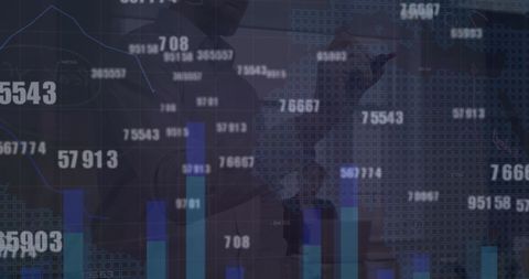 Businessman Analyzing Digital Financial Data with Graphs and Numbers - Download Free Stock Images Pikwizard.com