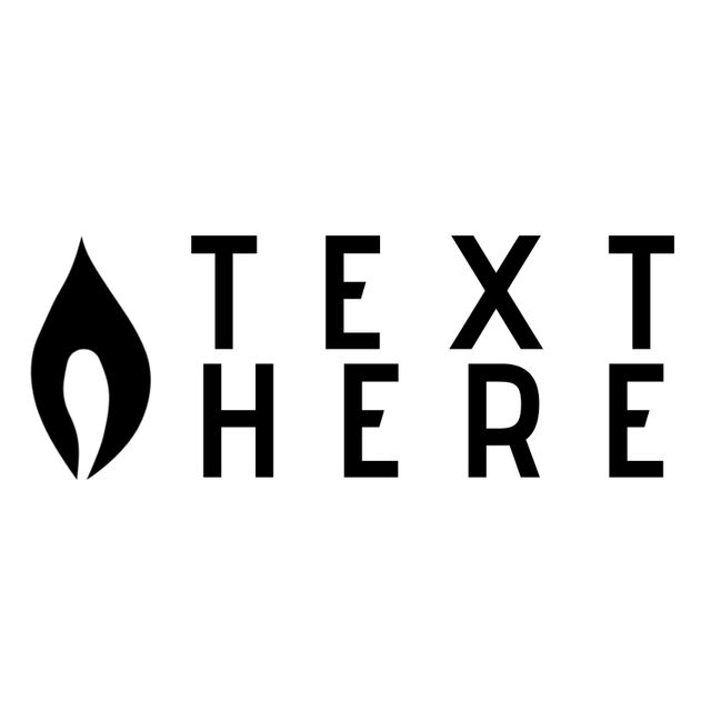 Flame Silhouette Paired with Bold Text Design - Download Free Stock Templates Pikwizard.com