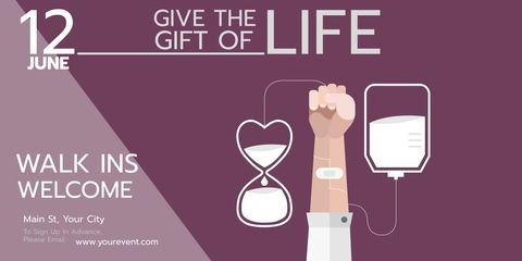 empowerment and altruism through blood donation - Download Free Stock Templates Pikwizard.com
