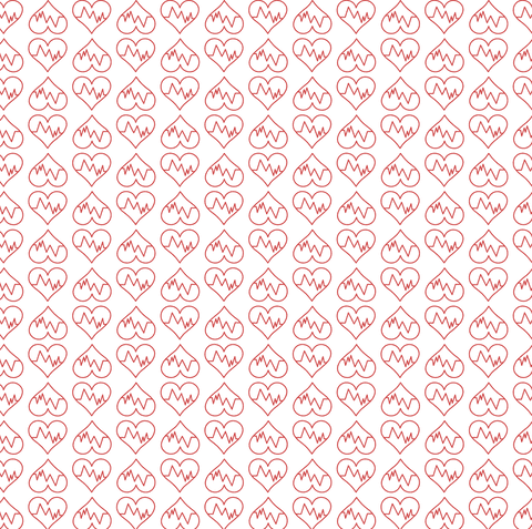 Red Heart Pattern on Transparent Background for Design Projects - Download Free Stock Videos Pikwizard.com