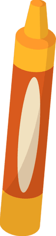 transparent floating orange yellow marker vector illustration - Download Free Stock Videos Pikwizard.com