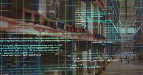 Digital Data Interface and Automated Warehouse System - Download Free Stock Images Pikwizard.com