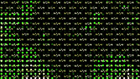 Dynamic White Specks on Black Background