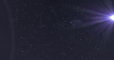 Star-Filled Night Sky with Brilliant Light - Download Free Stock Images Pikwizard.com