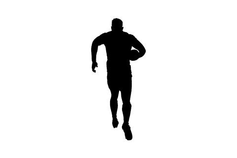 The silhouette of a soccer player controlling a ball captures the essence of athletic movement and coordination. The transparent background allows for versatile usage in sports event promotions, athletic apparel design, or game concept illustrations. Perfect for enhancing web designs or print media without background distractions.