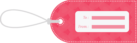 Pink Gift Tag Template with Copy Space on Transparent Background - Download Free Stock Videos Pikwizard.com