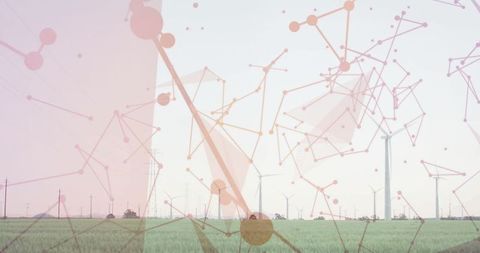 Renewable energy and technology integration in rural landscape