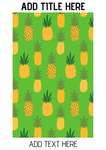 colorful pineapple pattern for tropical summer events - Download Free Stock Templates Pikwizard.com