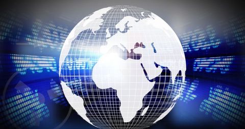 Global Trade Concepts with Technology and Stock Market - Download Free Stock Images Pikwizard.com