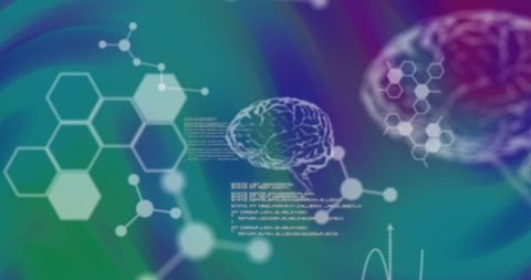 Abstract Scientific Data with Multicolor Background - Download Free Stock Images Pikwizard.com