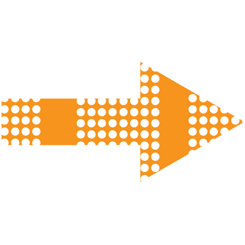 orange arrow with dotted pattern on transparent background - Download Free Stock Videos Pikwizard.com