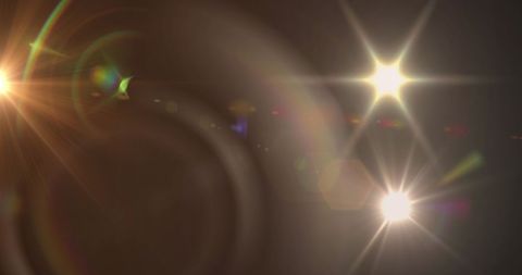 Starry Night Lens Flare and Dynamic Light Beams Background - Download Free Stock Images Pikwizard.com
