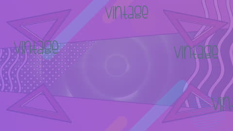 Retro Purple Geometric Abstract Background Design