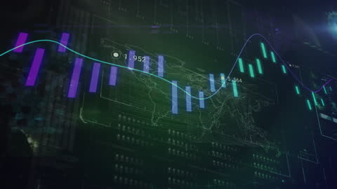 Financial Data Processing Over World Map for Global Analytics
