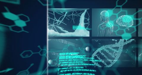 Medical Data Visualization for Innovative Research Concepts - Download Free Stock Images Pikwizard.com