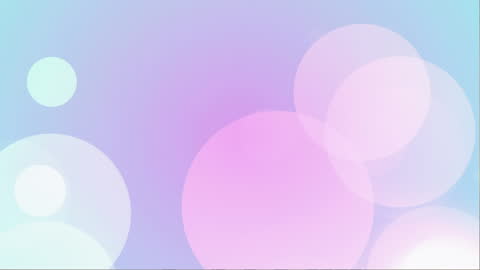 Floating Snowflakes with Soft Light Bokeh in Pastel Background