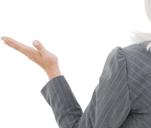 upper section businesswoman suit pointing transparent - Download Free Stock Videos Pikwizard.com