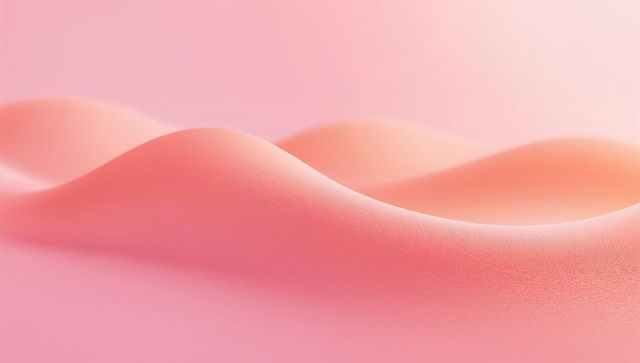 Soft pink abstract dunes with smooth rounded mounds and fine grain texture