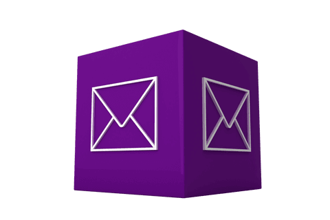 efficient communication 3d cube with envelope symbol transparent design - Download Free Stock Videos Pikwizard.com