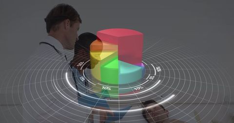 Digital Data Visualization in Healthcare Scenario - Download Free Stock Images Pikwizard.com