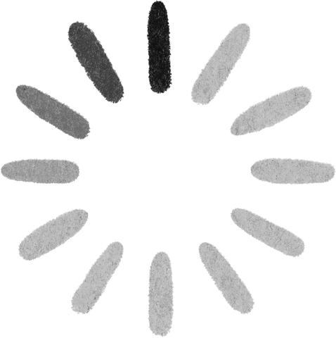 abstract transparent loading spinner with twelve oval bars - Download Free Stock Videos Pikwizard.com