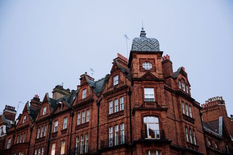 Historic Red Brick Building with Gothic Architecture - Download Free Stock Images Pikwizard.com