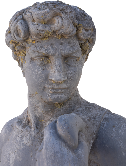 Weathered Bust of Ancient Classical Sculpture on Transparent Background - Download Free Stock Videos Pikwizard.com