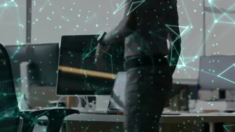 Innovative Data Analytics in Modern Office Workspace