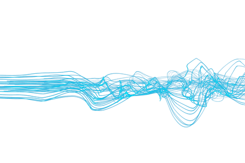 Dynamic Blue Digital Lines on Transparent Background - Download Free Stock Videos Pikwizard.com