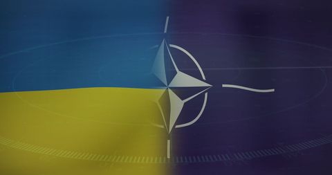 Ukraine Crisis and NATO Involvement Concept