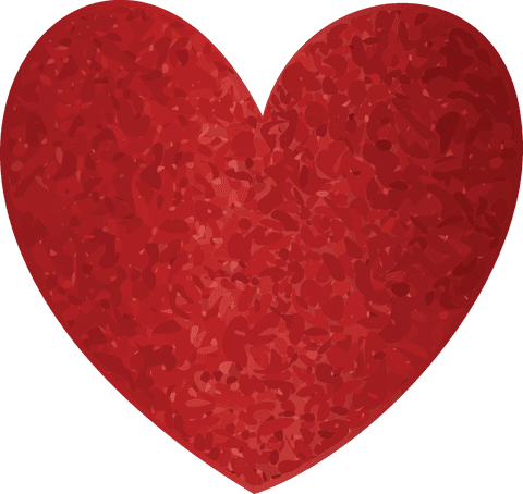 Large Red Heart Illustration on Transparent Background - Download Free Stock Videos Pikwizard.com