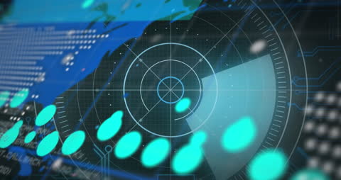 Futuristic Digital Data Stream with Code Interface