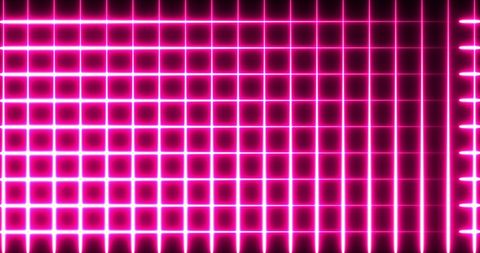 Glowing Neon Red Grid on Black Background Art - Download Free Stock Images Pikwizard.com