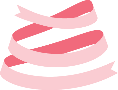 Stylized twisted ribbon creating elegant visual appeal on transparent background. Ideal for graphic design projects, ads, stickers, digital decorations, and artistic compositions.