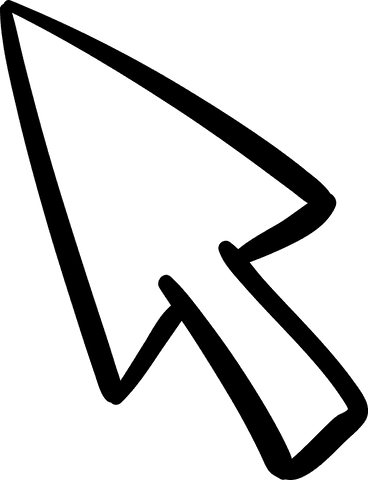 Transparent vector illustration of bold up arrow on clear background