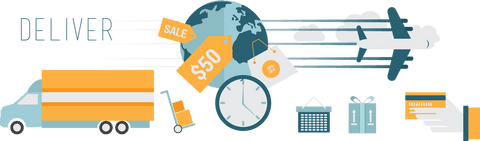 Seamless Global Delivery Vector on Transparent Background - Download Free Stock Videos Pikwizard.com